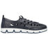 Фото #15 товара Leather openwork shoes Rieker W RKR652, navy blue