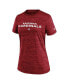 ფოტო #2 პროდუქტის Women's Cardinal Arizona Cardinals Sideline Velocity Performance T-shirt