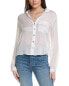 Фото #1 товара Bella Dahl Notch Collar Pocket Button-Down Shirt Women's White S