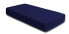 Topper Bettlaken blau 200x200 cm Heavy