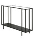 Фото #2 товара Vireo Console Table with Shelf, 42" x 12"