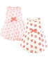 ფოტო #1 პროდუქტის Toddler Girls Baby Organic Cotton Sleeveless Dresses, Peach