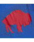 Фото #3 товара Men's Royal Distressed Buffalo Bills Team OG 2.0 Anorak Vintage-Like Logo Quarter-Zip Windbreaker Jacket