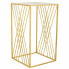 Corner table Alexandra House Living Gold 40 x 70 x 40 cm