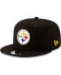 Фото #1 товара Pittsburgh Steelers Basic 9FIFTY Adjustable Snapback Cap