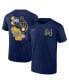 Фото #1 товара Men's Milwaukee Brewers Split Zone T-Shirt