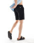 Фото #2 товара Jack & Jones linen mix shorts in black