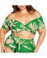 Women's Ingrid Underwire Print Bikini Top