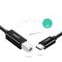 Фото #3 товара Kabel przewód do drukarki USB-C - USB-B 480Mb/s 2m czarny