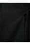 Фото #12 товара Шорты женские Koton Мини шорты-юбка на завязках из льна