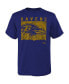 Youth Purple Baltimore Ravens Liquid Camo Logo T-shirt