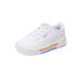 Фото #4 товара Puma Carina 2.0 Stripes Slip On Toddler Girls White Sneakers Casual Shoes 38957