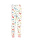 Baby Girls Organic Cotton Tight-Fit Pajama Set, Butterflies