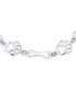 ფოტო #3 პროდუქტის Layering Best Friend Animal Multi BFF Pet Lover Dog Puppy Link Multi Charm Bone & Paw Print Bracelet For Women For Teen Sterling Silver 7, 7.5 Inch