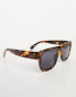 Vans squared off sunglasses in tortoiseshell