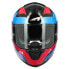 Шлем для мотоциклистов солнцезащитный ASTONE GT900 Race Full Face Helmet Gloss Chrome Blue / Black, M - фото #8