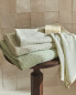 Фото #1 товара Mini waffle-knit textured bath towel