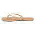 Фото #6 товара BEACH by Matisse Bungalow Flip Flop Womens Beige Casual Sandals BUNGALOW-120