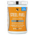 Фото #1 товара SteelFit, Steel Fuel, универсальное средство с разветвленной цепью (BCAA + Hydration Formula), голубая малина, 330 г (11,64 унции)