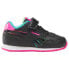 REEBOK Royal CL Jog 3.0 trainers 1V Core Black / Laser Pink F23 / Core Black, 25 - фото #1