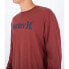 Фото #4 товара HURLEY Everyday One&Only Solid long sleeve T-shirt