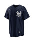 Фото #3 товара Men's New York Yankees Big Tall Alternate Replica Team Jersey