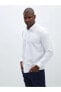 Фото #1 товара Рубашка LC WAIKIKI Slim Fit с длинным рукавом с ажурным узором для мужчин