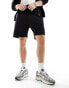 Фото #1 товара Weekday jersey shorts in Black