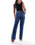 New Look baggy straight leg jean in blue