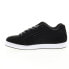 Фото #9 товара DC Net 302361-BC1 Mens Black Nubuck Lace Up Skate Inspired Sneakers Shoes