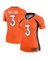ფოტო #1 პროდუქტის Women's Russell Wilson Orange Denver Broncos Alternate Legend Jersey