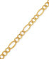 Фото #3 товара Men's Figaro Chain Bracelet in 10k Gold