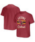 Фото #2 товара Men's NFL x Darius Rucker Collection by Cardinal Arizona Cardinals Stripe T-shirt