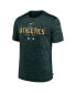 Men's Green Oakland Athletics Authentic Collection Velocity Performance Practice T-shirt