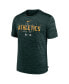 ფოტო #3 პროდუქტის Men's Green Oakland Athletics Authentic Collection Velocity Performance Practice T-shirt