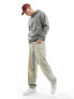 ONLY & SONS oversized heavyweight hoodie in sage Braun-Grau, L - фото #3