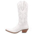 Dingo Out West Embroidered Snip Toe Cowboy Womens White Casual Boots DI920-100 10 - фото #3