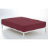 Fitted sheet Alexandra House Living Maroon 200 x 200 cm