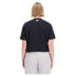 NEW BALANCE Relentless Heathertech Cropped short sleeve T-shirt