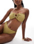 Фото #4 товара 4th & Reckless palmero ring front bikini bottom in light sage