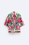 Фото #8 товара Рубашка из ткани с цветочным принтом — limited edition ZARA