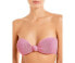 Фото #1 товара bond-eye The Sahara Textured Bandeau Bikini Top Pink Swimwear Size OS