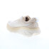 Hoka Bondi 8 1127952-SSEG Womens Beige Canvas Lace Up Athletic Running Shoes