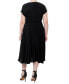 Фото #3 товара Платье Meghan Los Angeles plus Size Jasmine Midi.