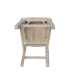 Canyon Collection Solid Back Counter Height Stool