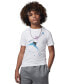 Фото #1 товара Big Boys Jumpman Flight Chrome Short Sleeve T-Shirt