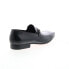 Фото #8 товара Carrucci Calf Skip Pn Loafer KS308-08B2 Mens Black Loafers Casual Shoes 9