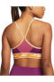 Фото #2 товара Спортивный женский топ Nike Dri-FIT Indy Logo фиолетовый