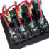 Фото #2 товара Выключатель автоматический Blue Sea Systems Weatherdeck Panel Circuit Breaker 4 Position Switch