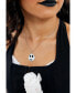 ფოტო #2 პროდუქტის The Nightmare Before Christmas Womens Jack Skellington Necklace Pendant